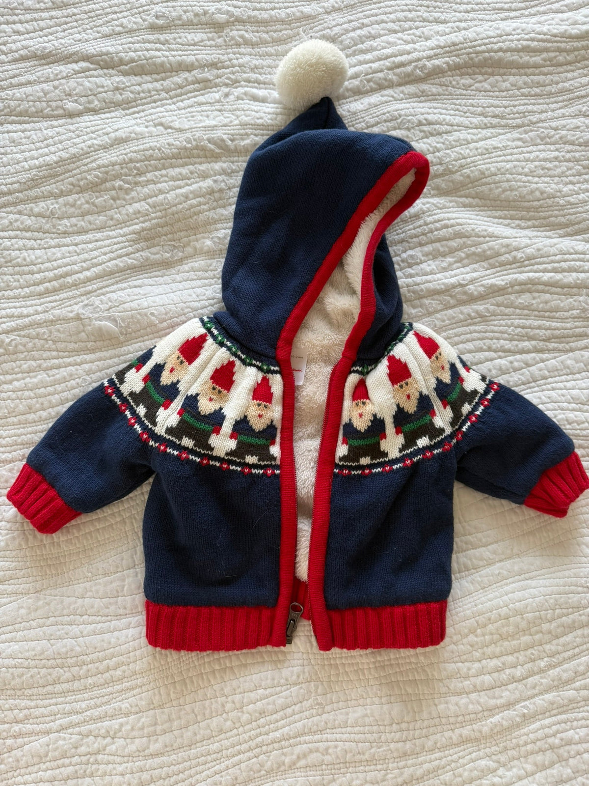 #49 Hanna Andersson 0-3 month hoodie NWOT