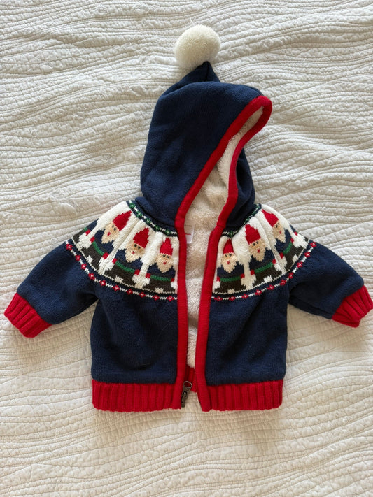 #49 Hanna Andersson 0-3 month hoodie NWOT