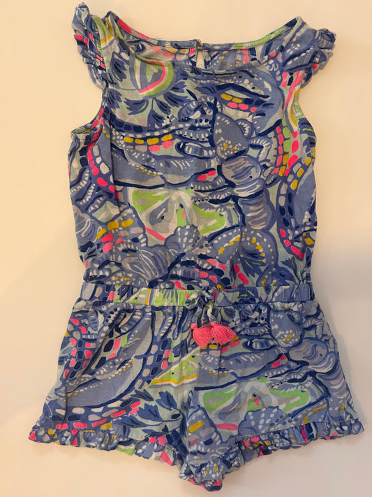 #56 REDUCED Lilly Pulitzer romper size 6 VGUC