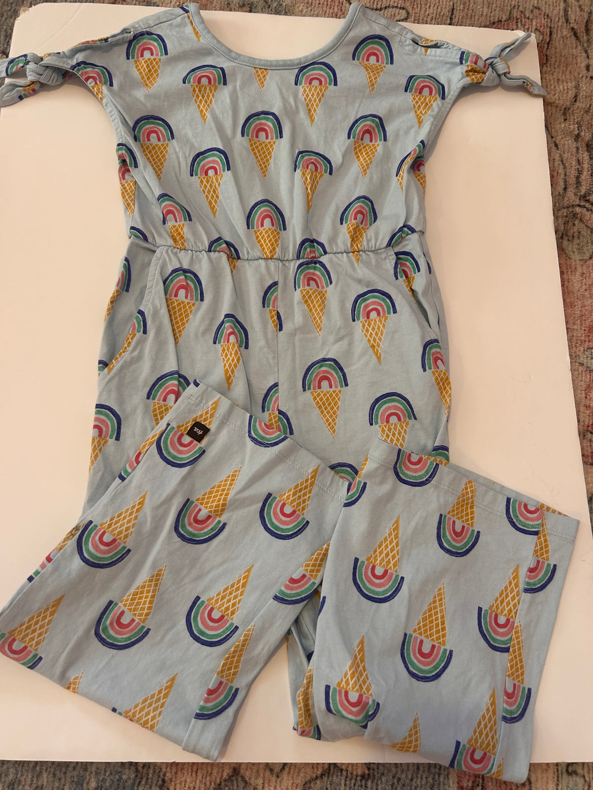 #56 Tea Collection size 6 jumpsuit EUC