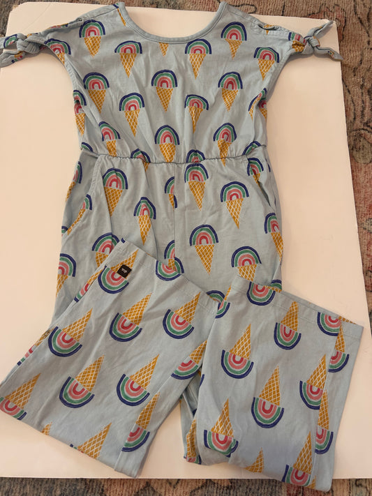 #56 Tea Collection size 6 jumpsuit EUC