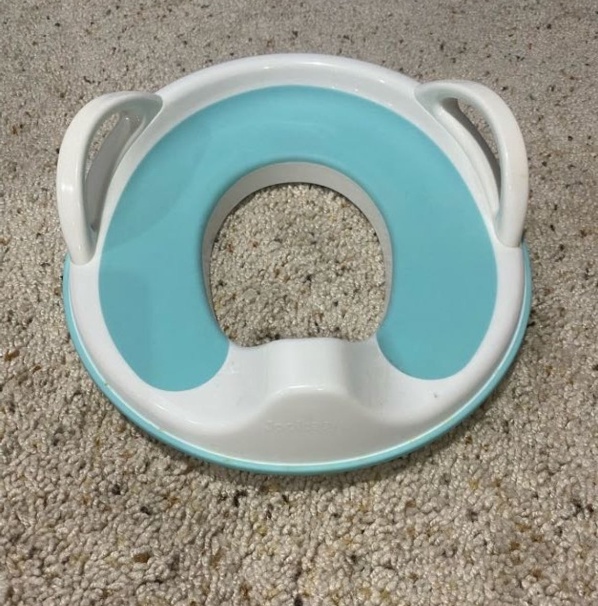 Seller #121 Potty training seat.  Sits on top of normal size toilet.