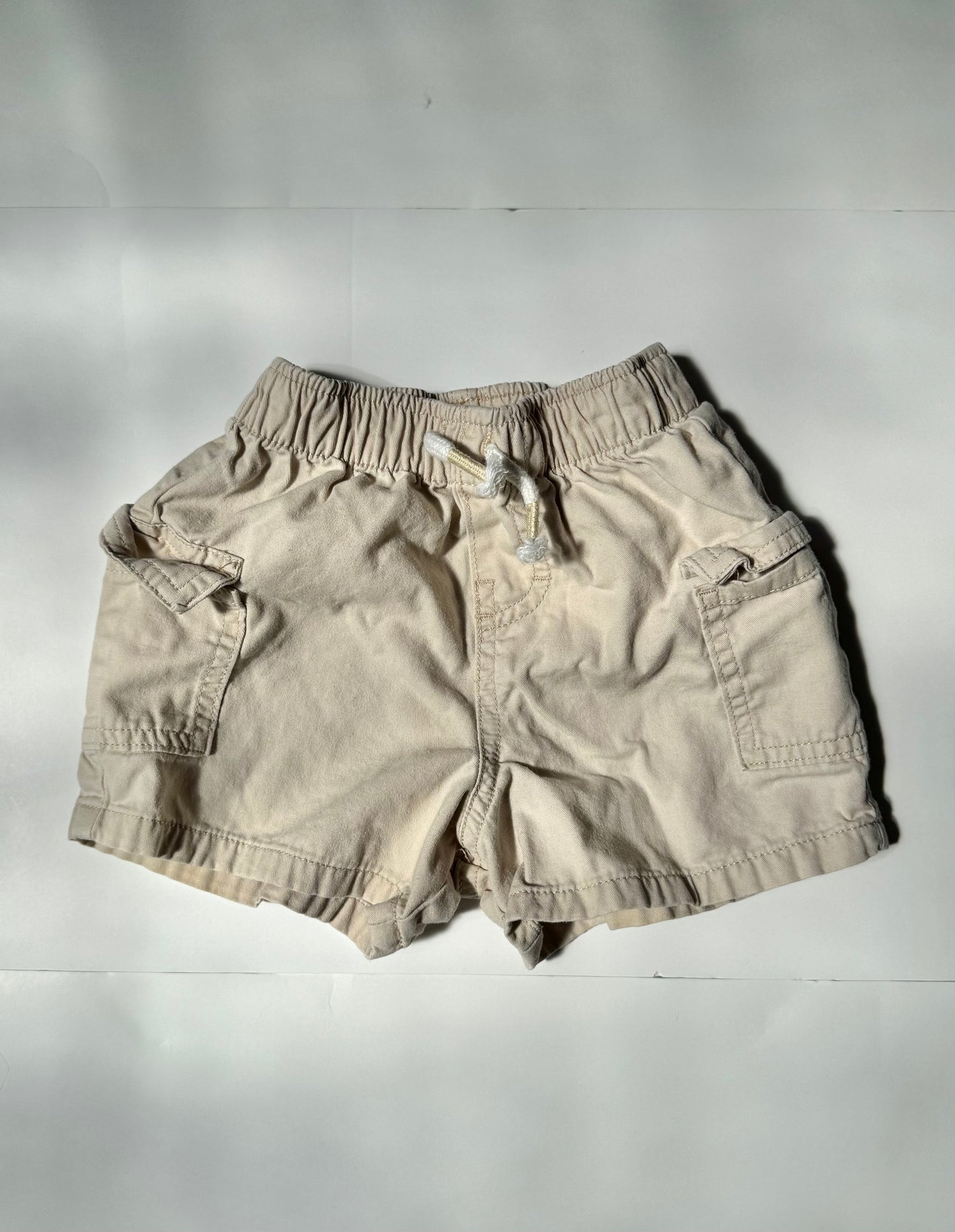 Seller #126 Boys 24 Month Drawstring Khaki Shorts