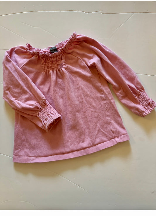 REDUCED PRICE #34 GAP size 12-18 girls pink long sleeve top