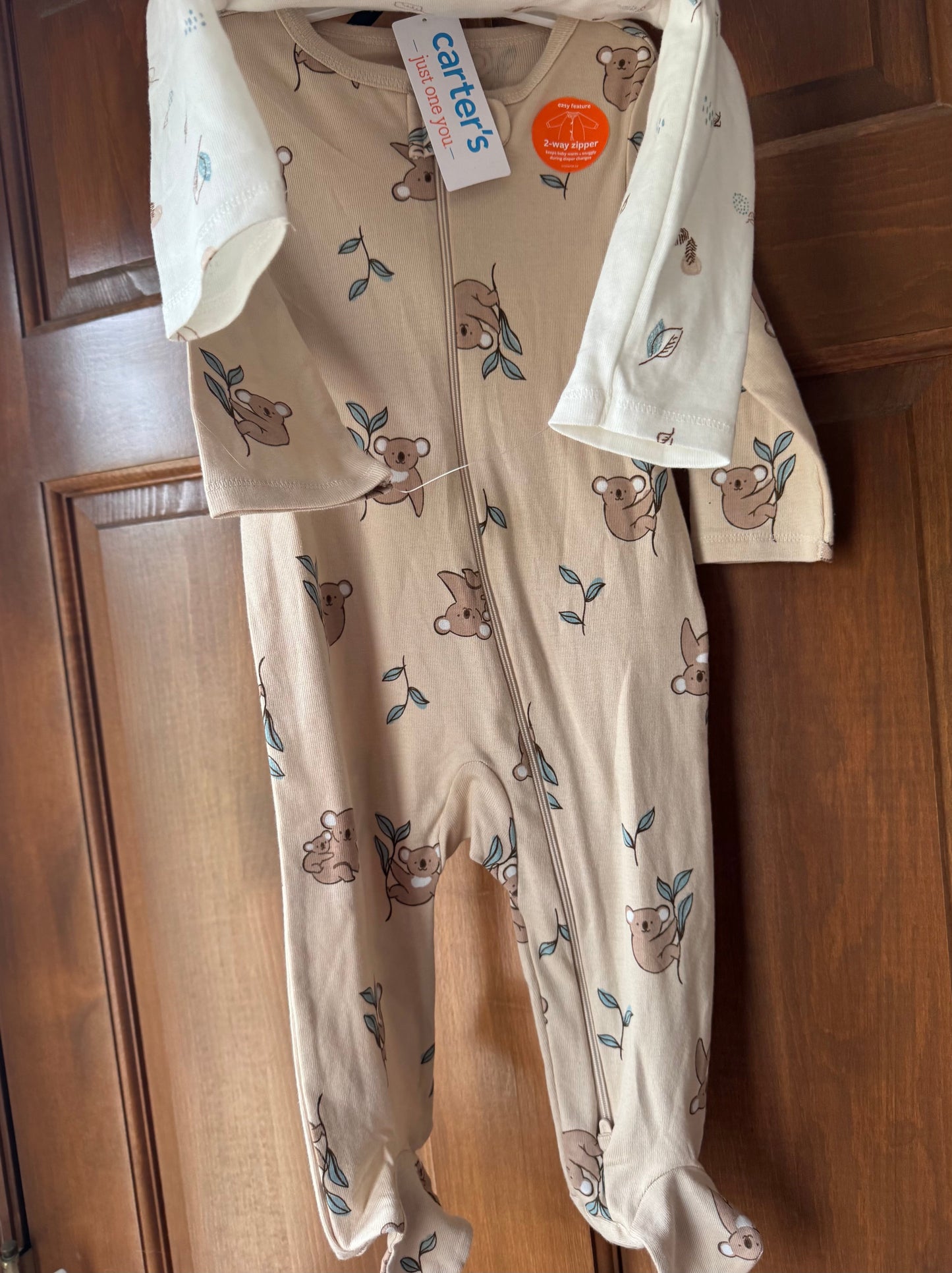 Seller #126 Carter's 9 Month Two Way Zipper Sleeper Set - New with Tags - REDUCED
