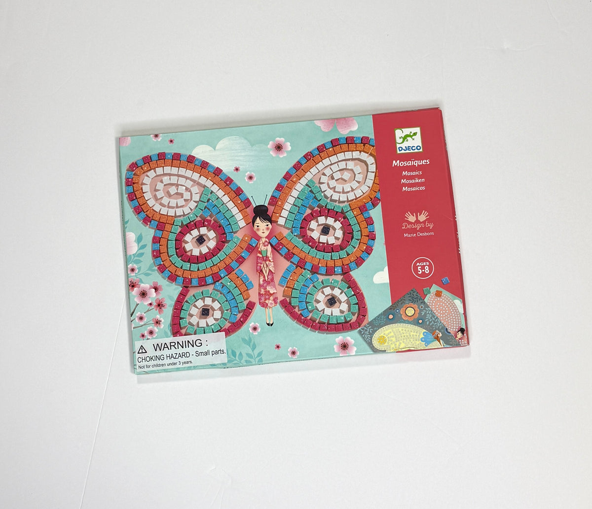 155 Mosaic Butterfly Craft (2 pages) NEW