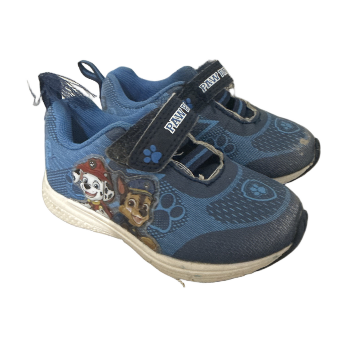 77 - Pay Patrol Shoes sz 7 *note the fray