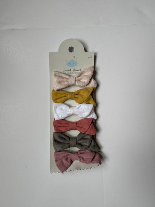 Seller #126 Cloud Island Girls 6-Pack Hair Clips - REDUCED