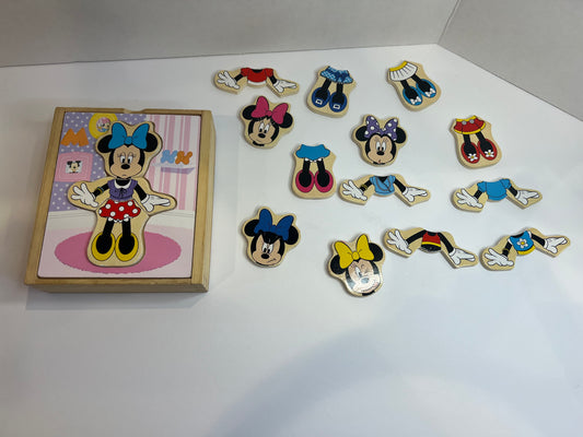 #156 Disney minnie mix and match puzzle