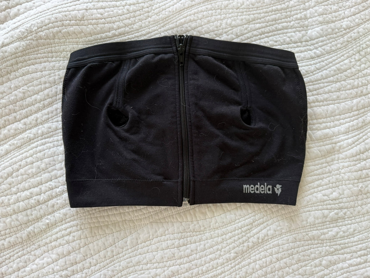 #49 Medela size large hands-free pumping bra