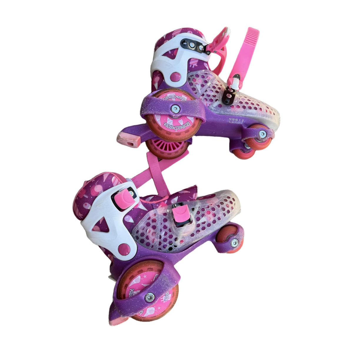77 - Beginner Roller skates - stable won't fall - sz 11-13