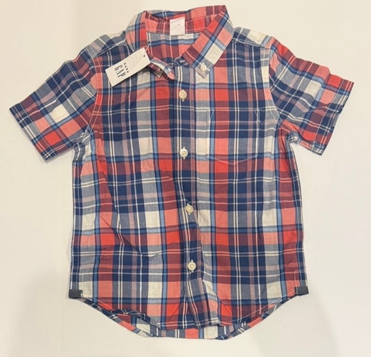 #41 |  3Y NWT GAP Collared Button Up Shirt, boys