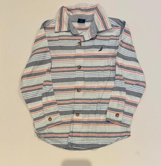 #41 |  3T Nautica Collared Button Up Shirt, boys
