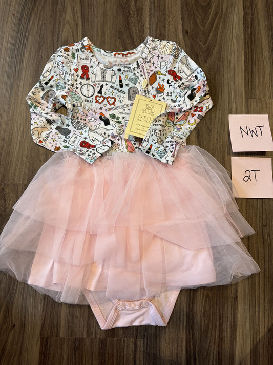 #138 - 2T NWT Bamboo Charlie's Project Taylor Swift Inspired LS Tulle Twirl