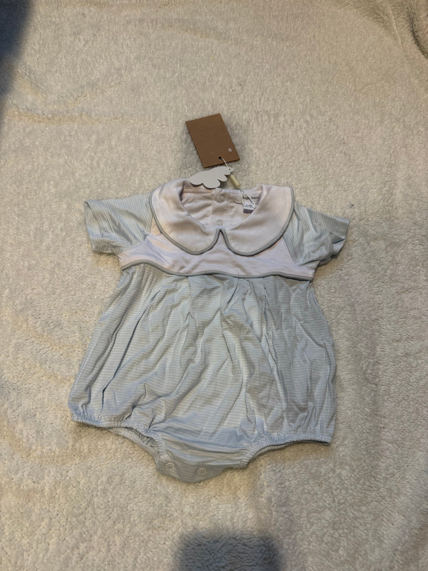 136 NWT Angel Dear Boy Outfit 0-3 month SUPER SOFT PERFECT baby gift