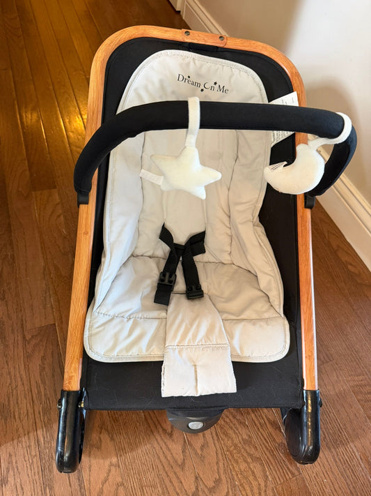 #49 Dream on Me Rock with Me 2-in-1 Baby Rocker and Stationary Seat