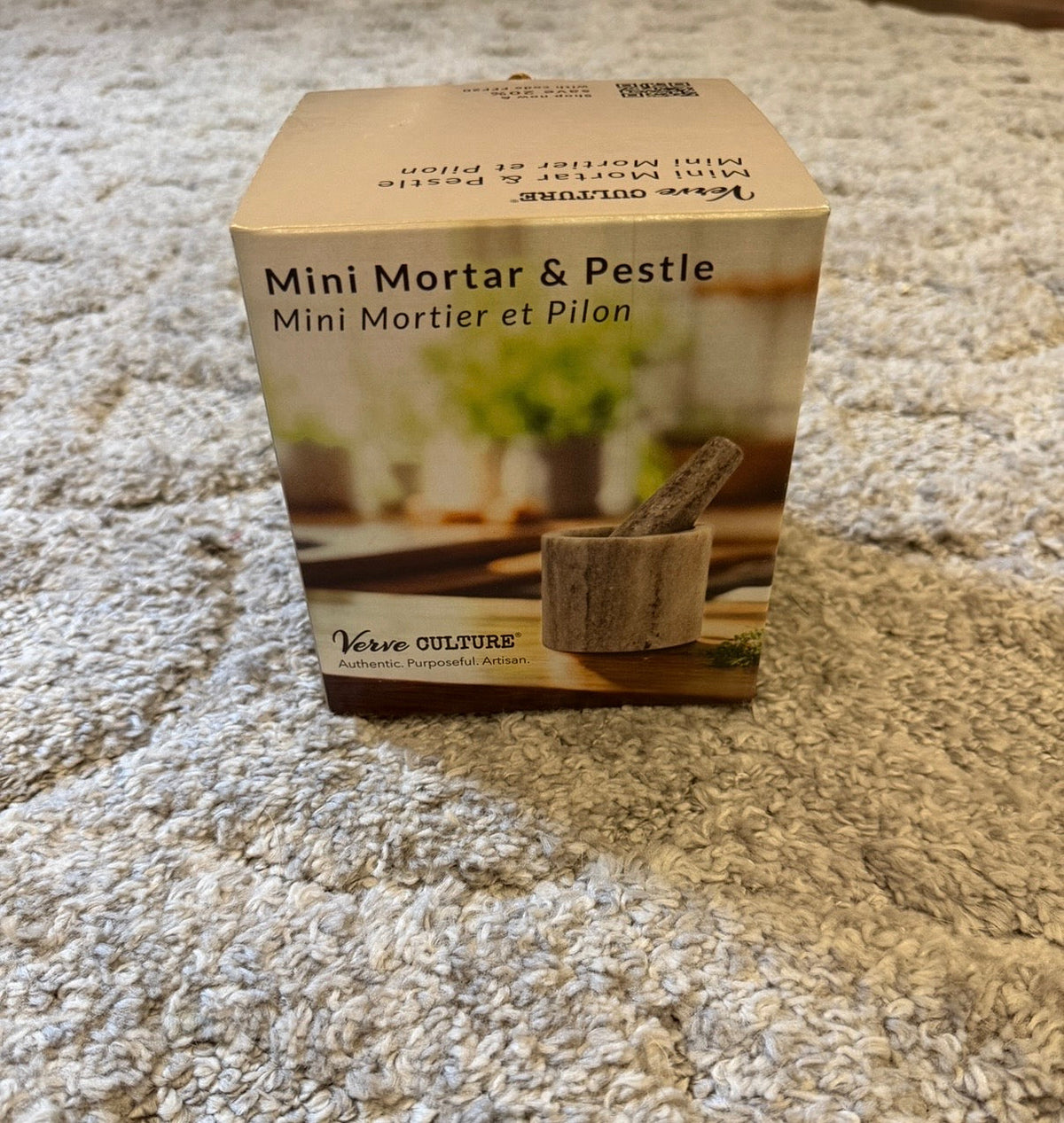 16 - Verve Culture Mini Mortar & Pestle **NIB**