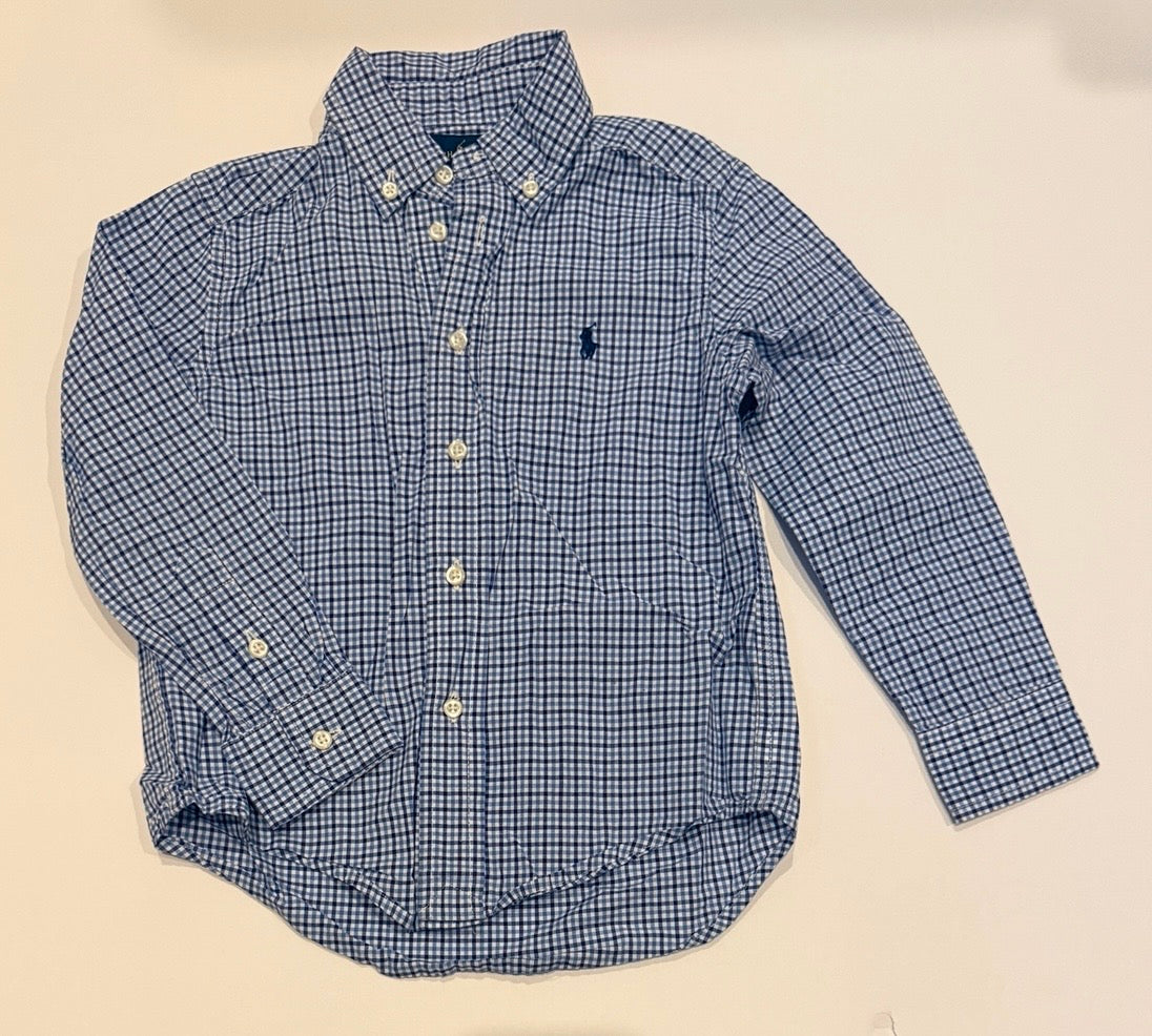 #41 |  4T Ralph Lauren Collared Button Up, boys