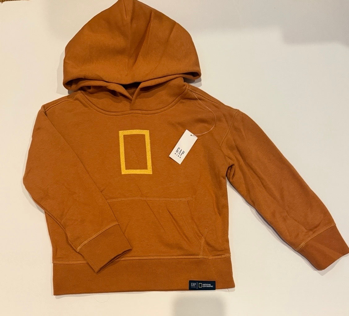 #41 |  XS(4/5) NWT GAP National Geographric Colab Hoodie Sweatshirt with the cutest back!