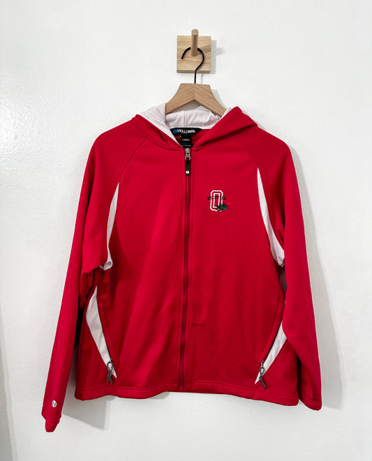 #111 Ladies Ohio State Embroidered Jacket Large
