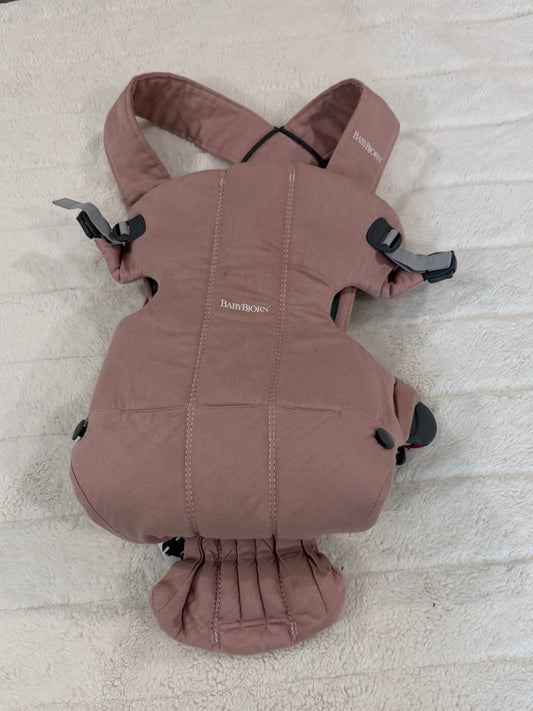 #56 REDUCED pink baby Bjorn carrier