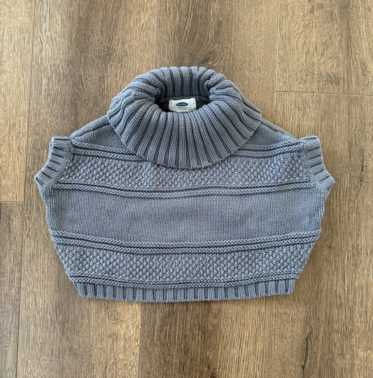 #173-Old Navy poncho sweater size 18-24m
