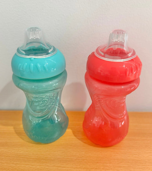 #108 Set of 2 Nuby Sippy Cups