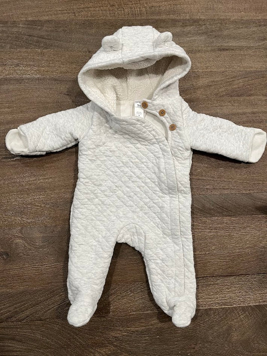 Seller #55 Carters 3 Month Quilted Ear Hooded Jumpsuit