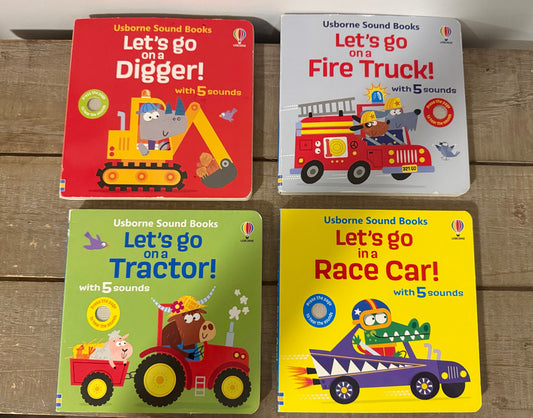 #106: Usborne Sound Books (4)
