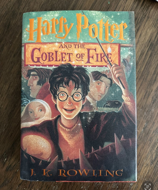 #111 Harry Potter And the Goblet of Fire Hardcover book