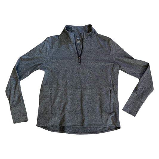 Market and spruce (stitch fix) grey 1/4 zip pullover women's size XL