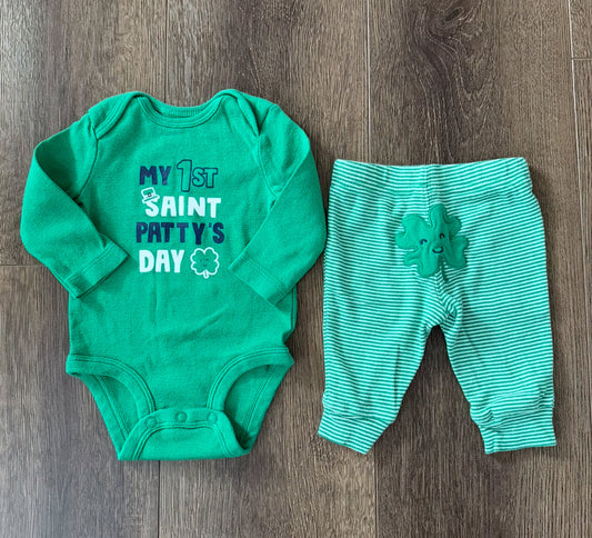 #173-Carter's First St Patty's Day size 3m