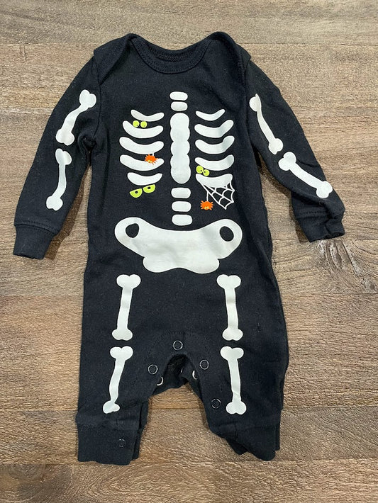 Seller #55 Carters Newborn Gender Neutral Skeleton bodysuit