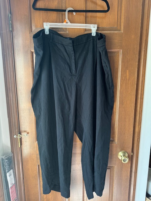 #129 EUC J. Crew Size 24 Black Trouser