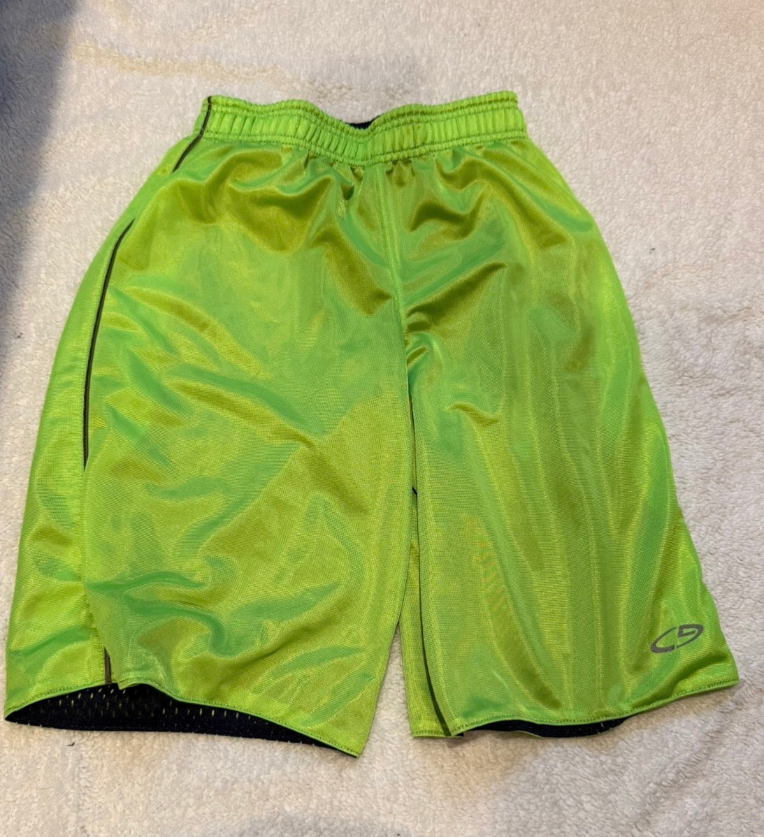 136 EUC Boys Athletic Shorts Reversable 10/12