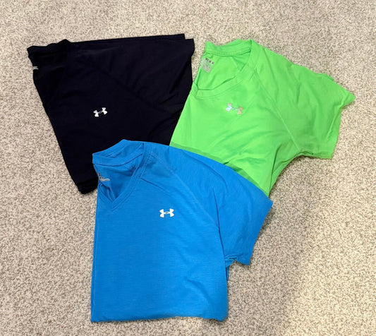 Seller #216, Women’s Under Armour bundle of tshirts, sz medium