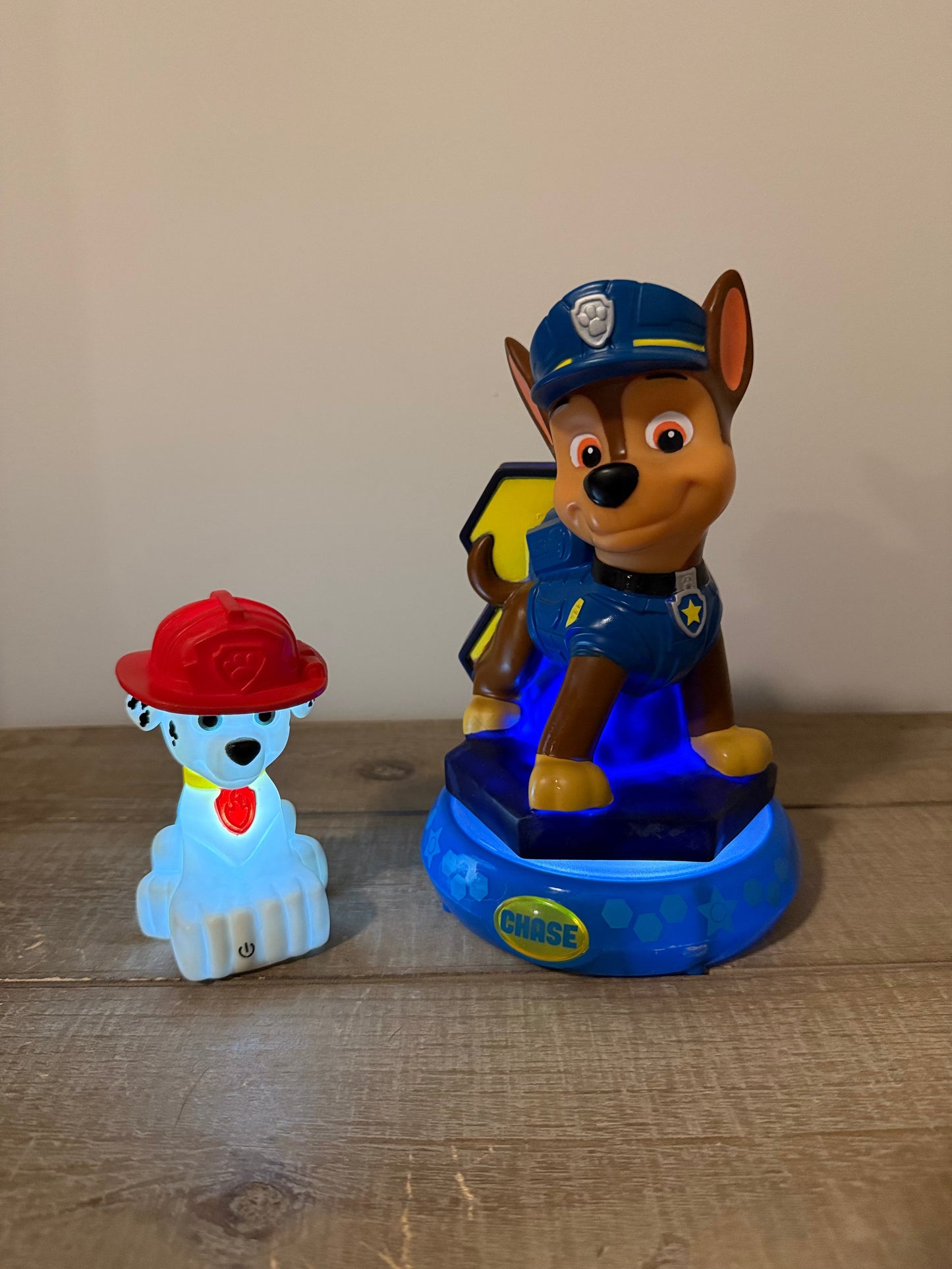 Seller 106: *Reduced* Paw Patrol Night Lights