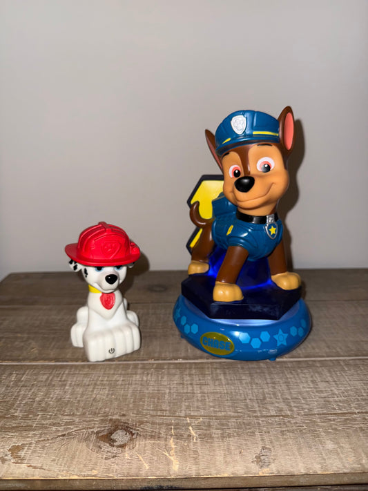 Seller 106: *Reduced* Paw Patrol Night Lights