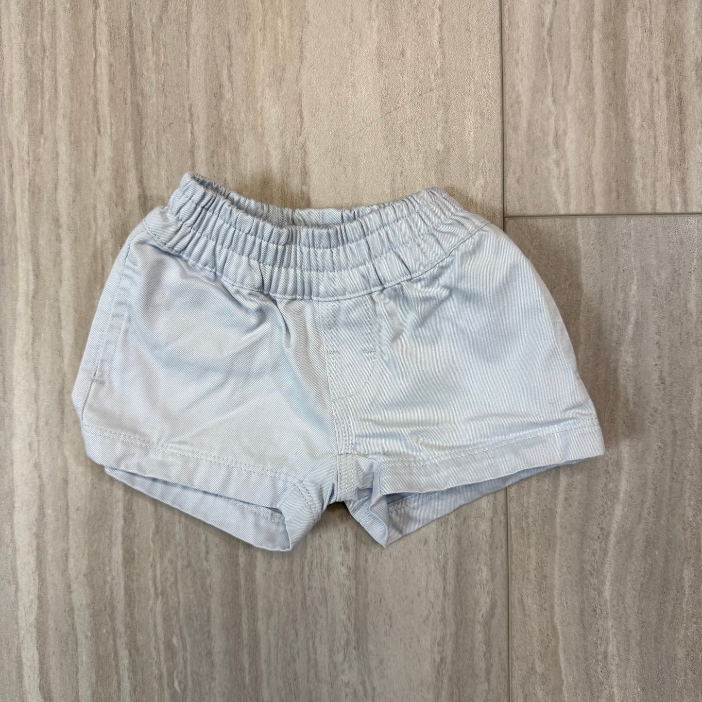Seller 17: The Beaufort Bonnet Company Infant Sheffield Shorts Light Blue 0-3mo.