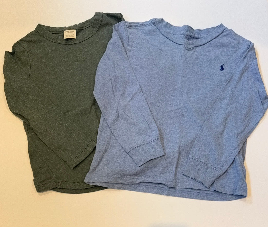 #41 |  5 Ralph Lauren Polo Shirt and 5 Abercrombie Shirt, boys