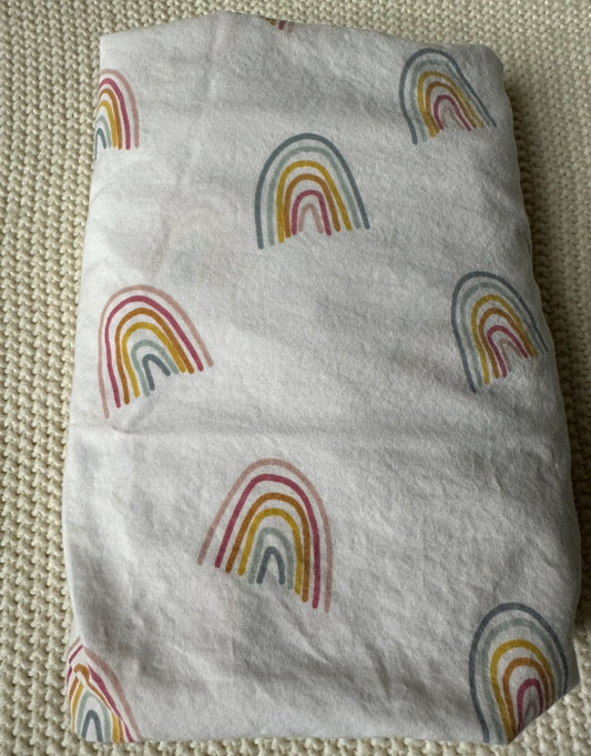 #93 Pehr Rainbow Crib Sheet