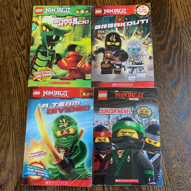 PPU Montgomery Ninjago Lego Chapter Book Set (4)