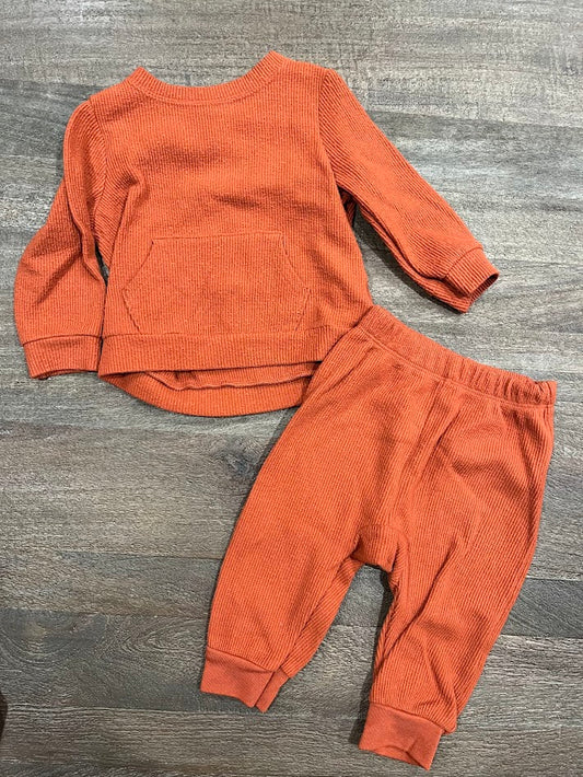 Seller #55 Cat & Jack Gender Neutral 6-9 Month burnt orange outfit