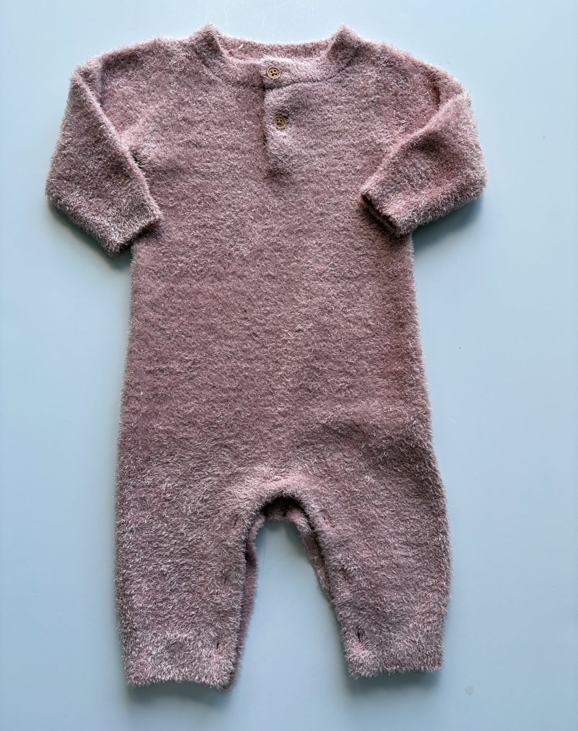 Seller #105 - Girls 0-3M Pink Modern Moments Soft Fuzzy Romper VGUC
