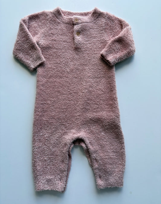 Seller #105 - Girls 0-3M Pink Modern Moments Soft Fuzzy Romper VGUC