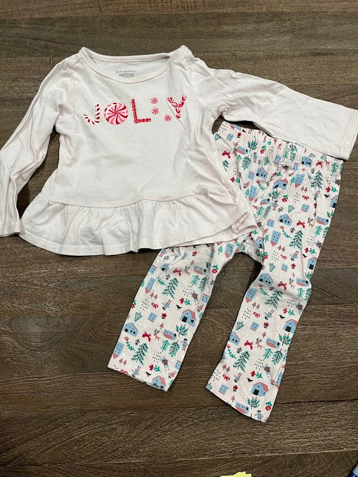 Seller #55 First Impressions 18 Month girls Jolly Holiday outfit