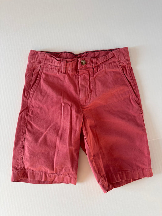 Johnnie O boys size 8, salmon pink adjustable waist