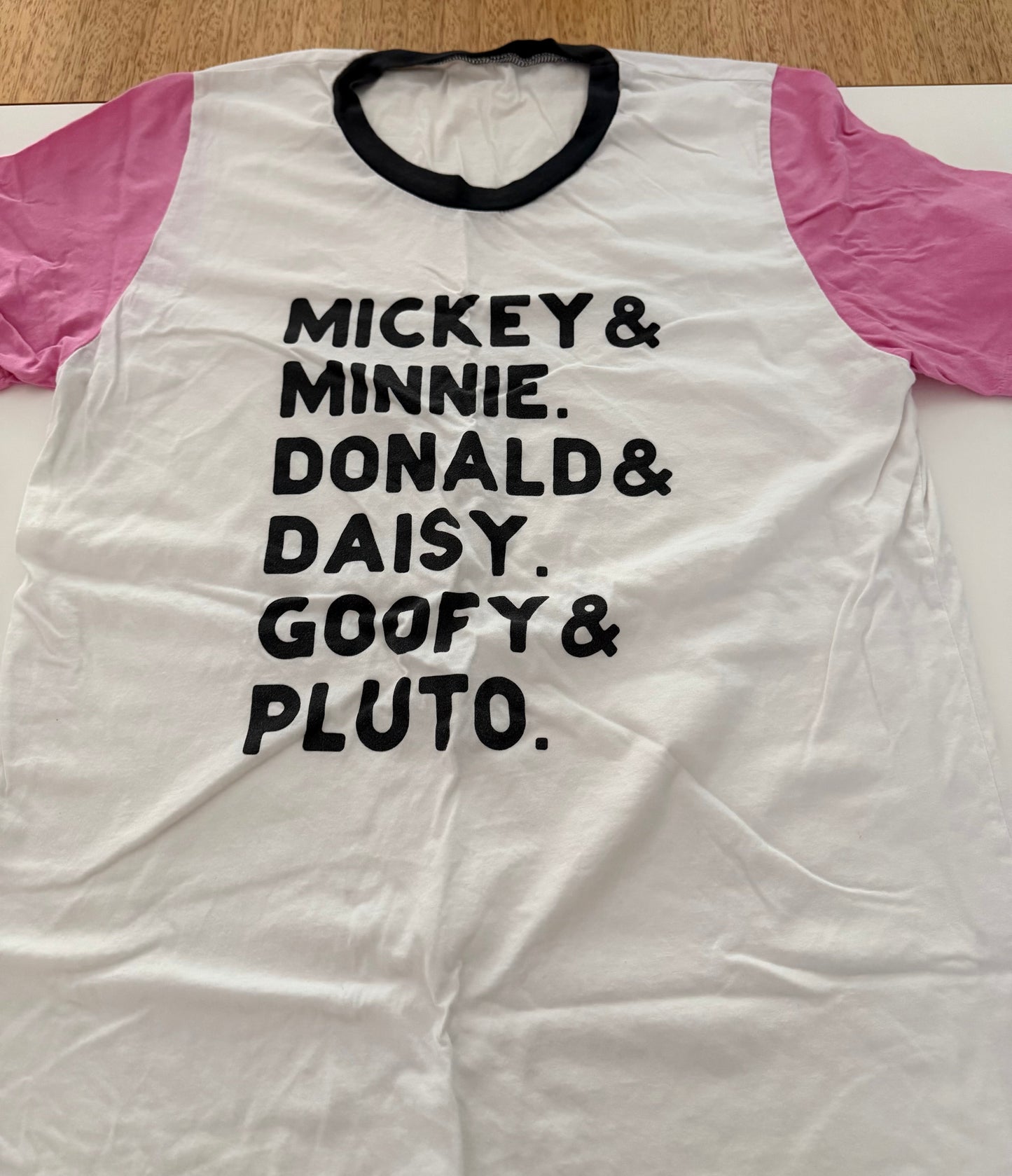 *reduced* #117, Women’s L, Minnie, Mickey, and friends shirt, GUC