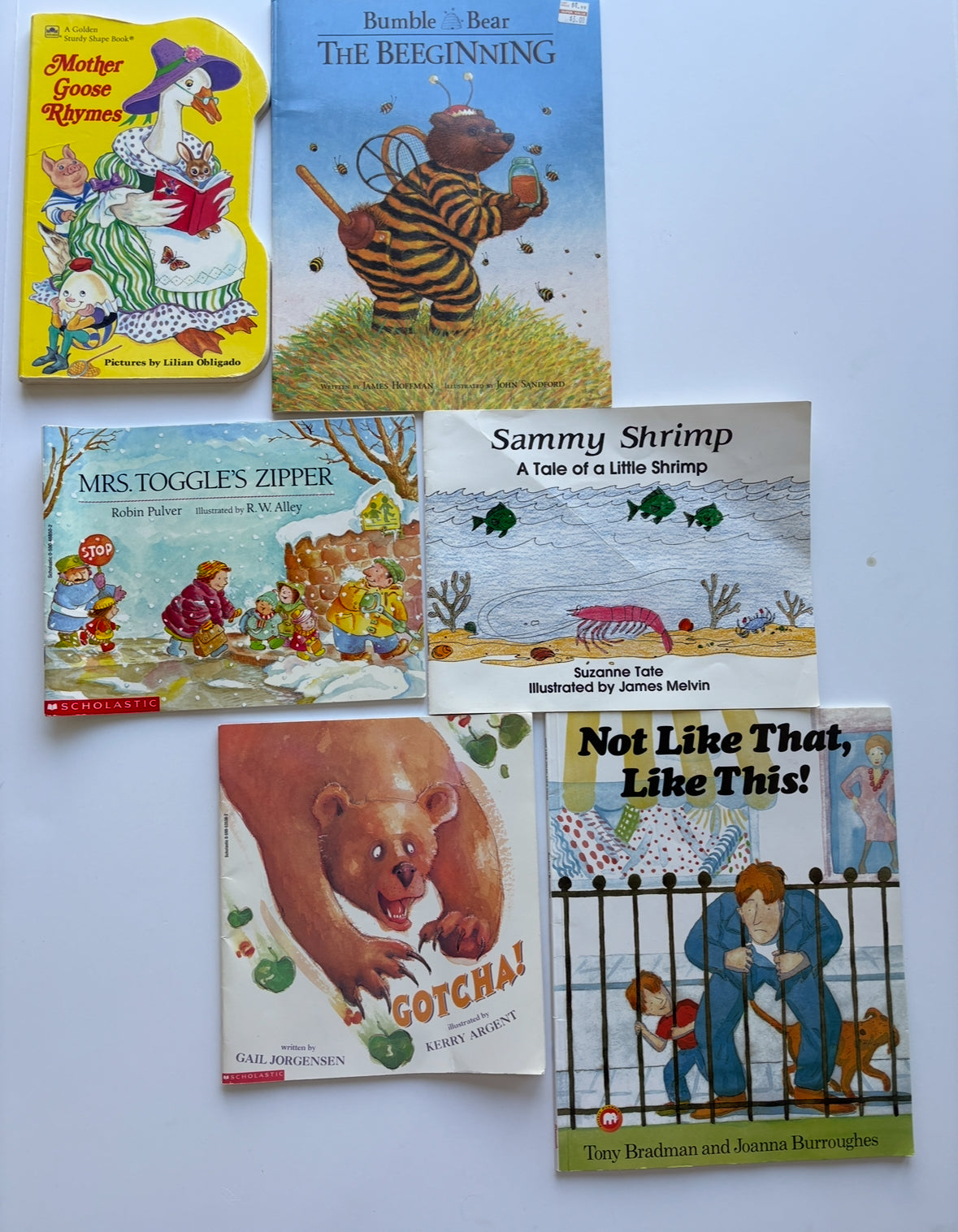 Seller #105 - VIntage Preschool Book Bundle GUC