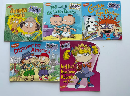 Seller #105 - Vintage Rugrats Book Bundle GUC